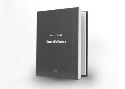 Künstlerbuch: Gesso alla Romana, Till Verclas